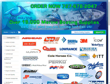 Tablet Screenshot of mavikmarine.com